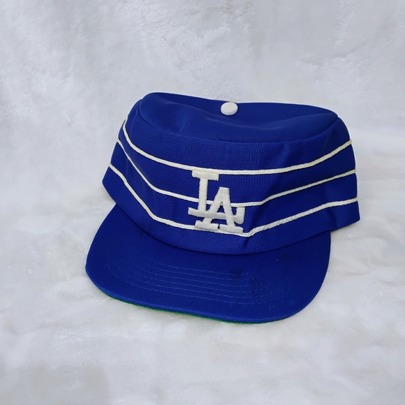 Vintage Los Angeles LA Dodgers Pillbox Snapback Hat Cap